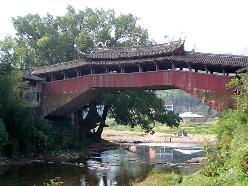 廊桥如梦(26): 泗溪北涧桥