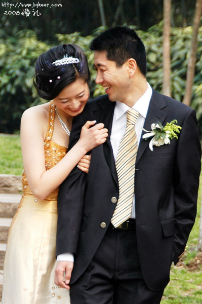 08年春天的婚礼记录(8-2): 后花园